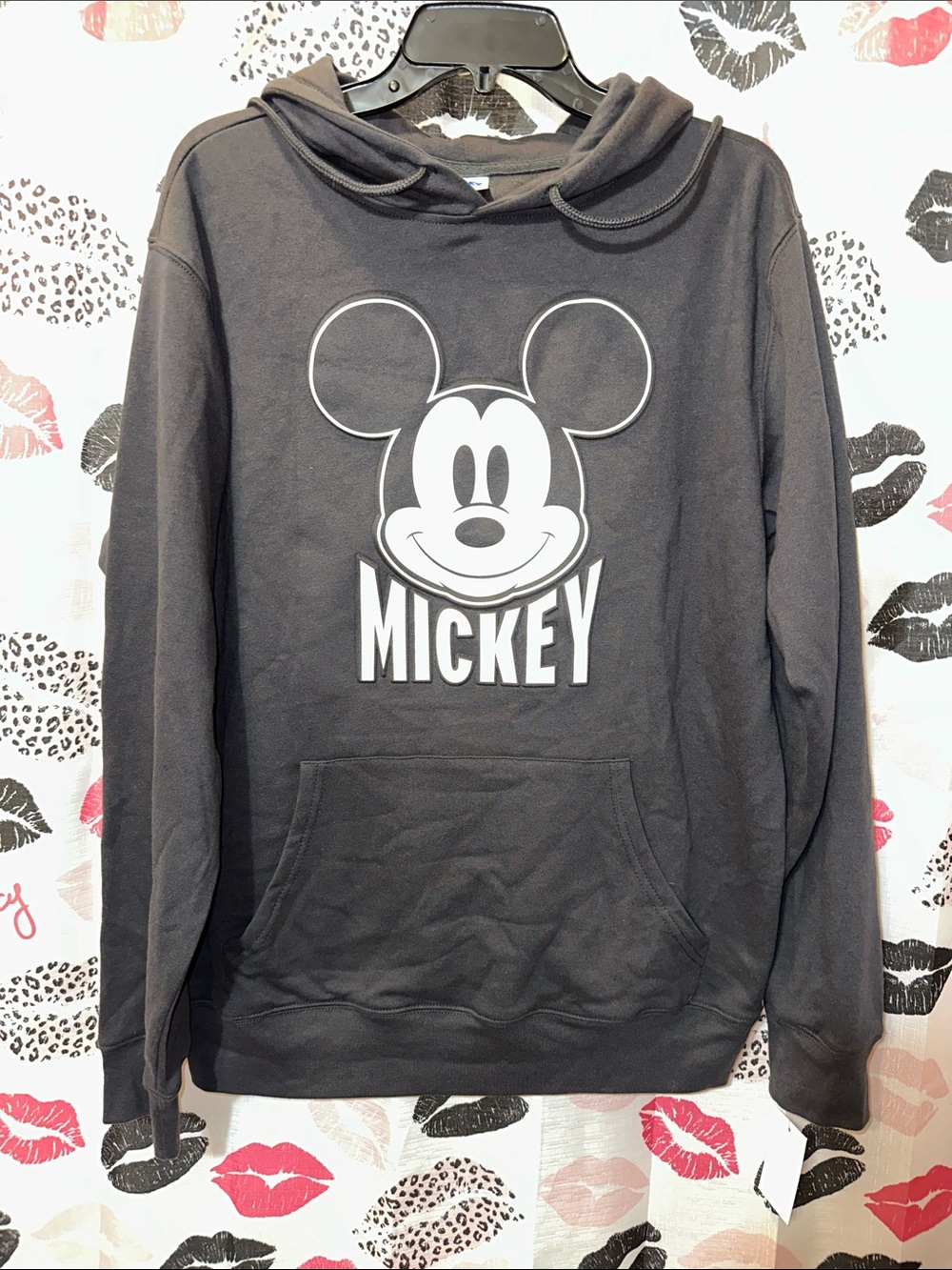 Disney Black Mickey Mouse Pullover Hoodie
